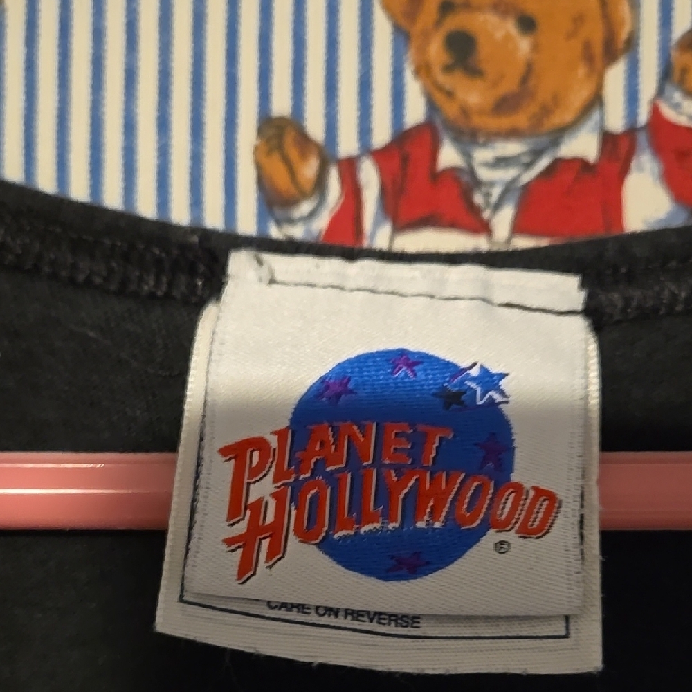 Vintage 90s Planet Hollywood Indianapolis Black Tank Top Adult Large - Picture 5 of 9